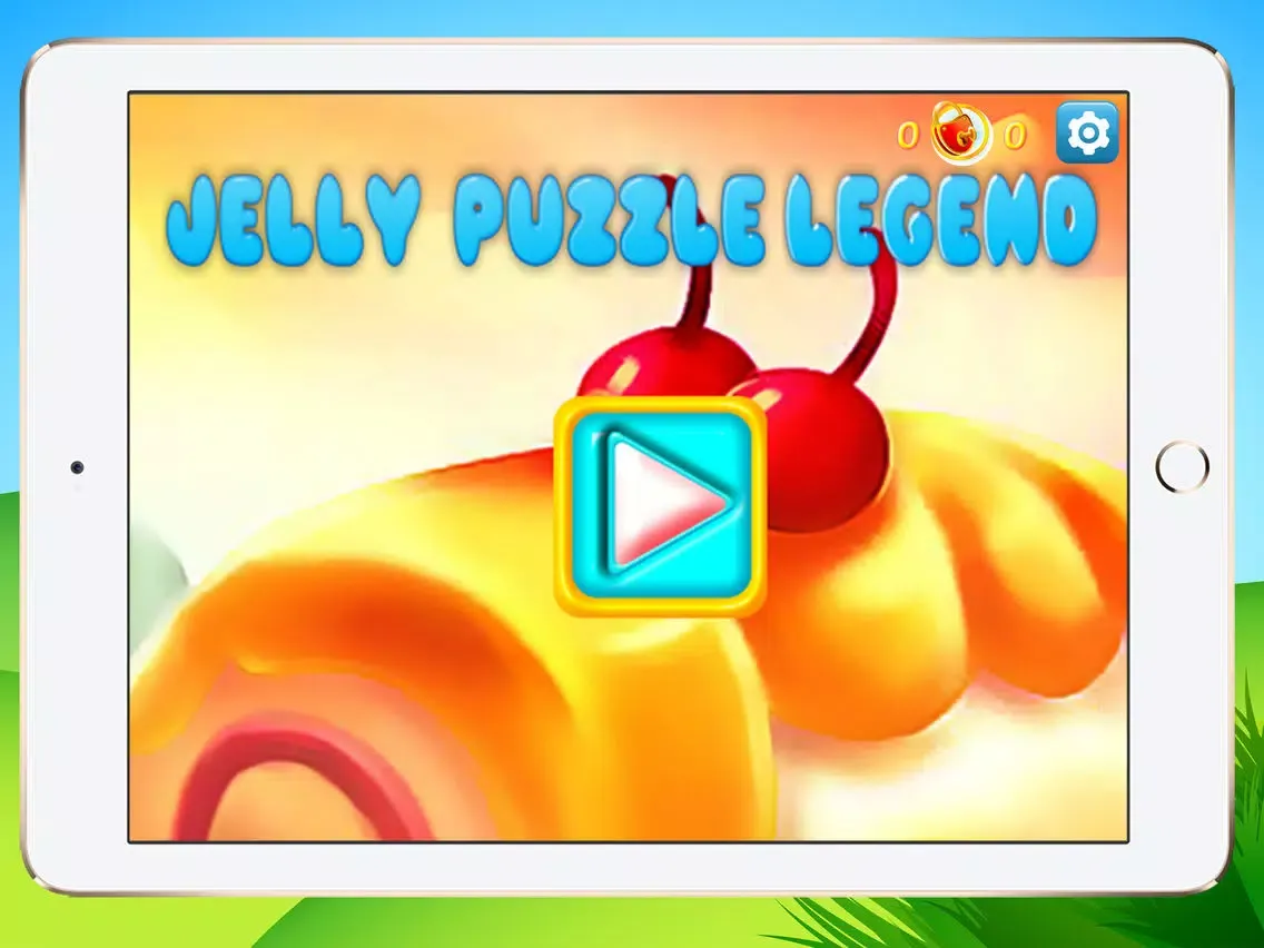 Jewel Puzzle Block Launcher Legend - Tasty Jelly and torrid blaze Bricks iPad 应用截图