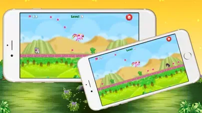 Captures d'écran de Pony Adventure Games for little Kids - My Cute Unicorn Run for Toddler