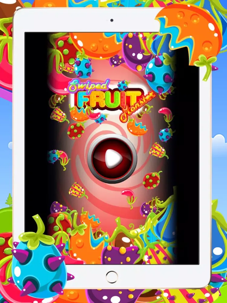 Captures d'écran de Swiped Fruits Monster Match iPad 
