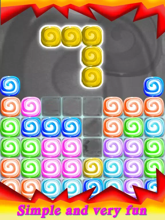 Candy Block Puzzle King - A Fun And Classic 10/10 Grid Game iPad  Ekran Görüntüleri