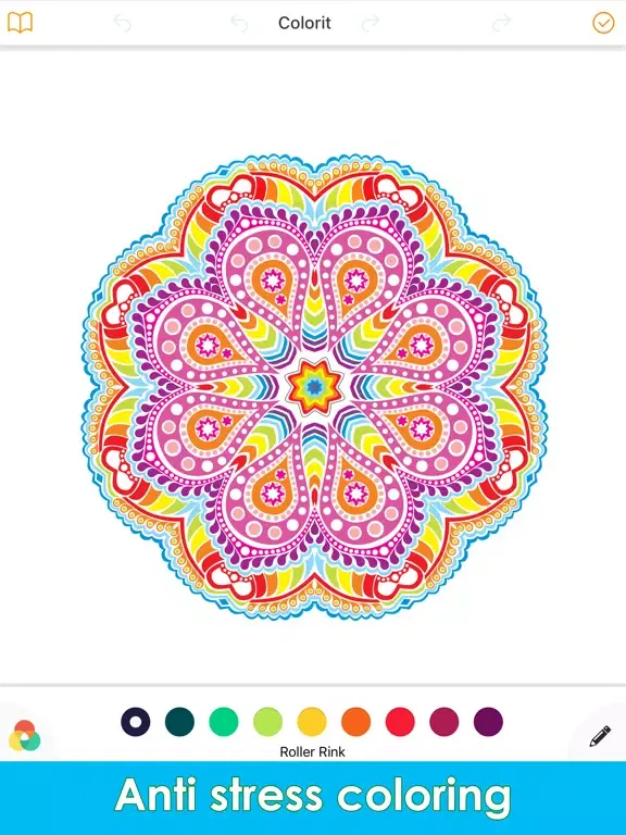 Coloring Pigment - Colouring Book for Adults iPad  Ekran Görüntüleri