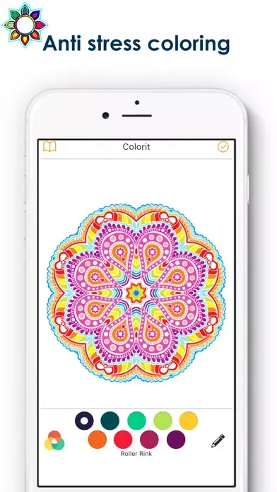 Coloring Pigment - Colouring Book for Adults Ekran Görüntüleri