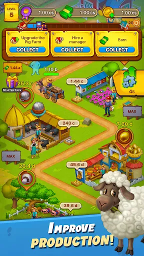 Idle Farmer: Mine Game應用截圖