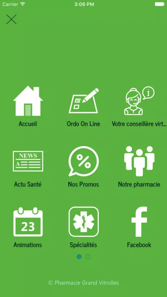 Ảnh chụp màn hình của Pharmacie Grand Vitrolles