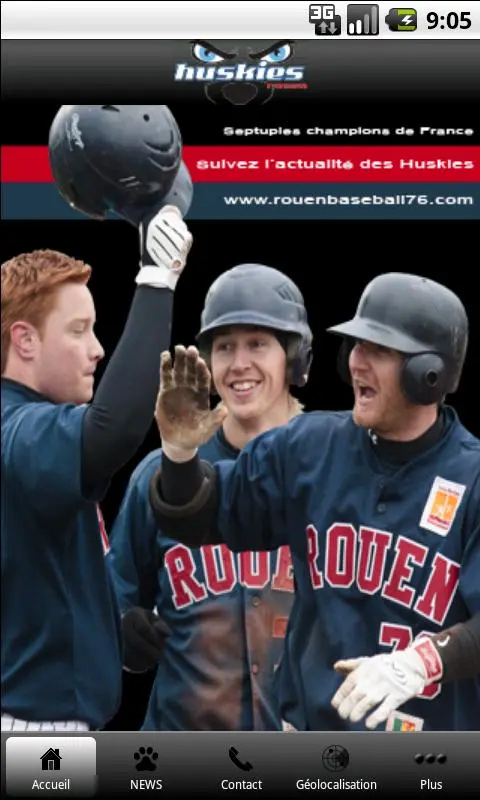 Rouen Huskies Baseball Screenshots