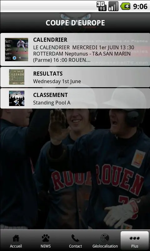 Rouen Huskies Baseball Screenshots