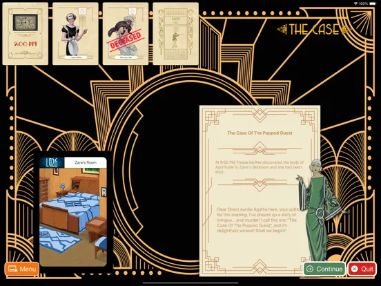 Murdered by Midnight iPad  سکرین شاٹس