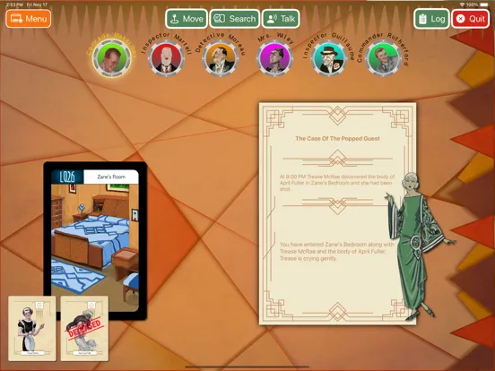 Murdered by Midnight iPad  سکرین شاٹس