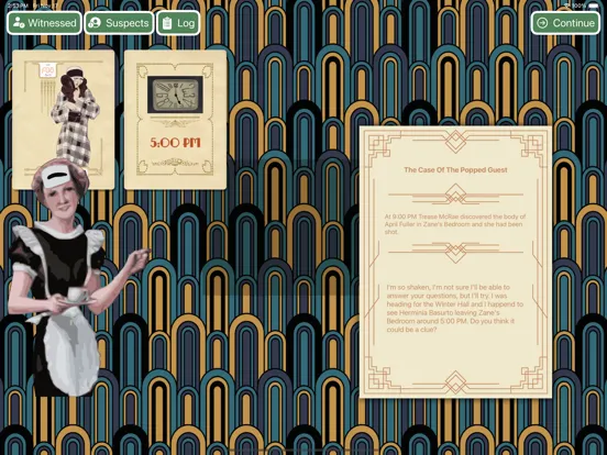 Murdered by Midnight iPad  سکرین شاٹس