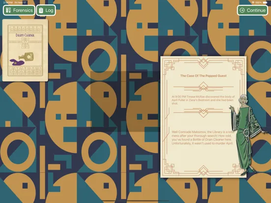 Murdered by Midnight iPad  سکرین شاٹس
