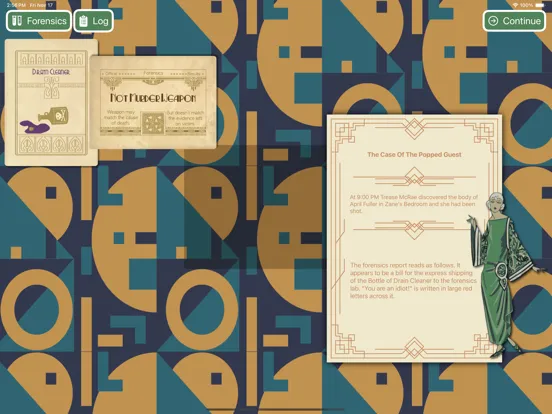 Murdered by Midnight iPad  سکرین شاٹس