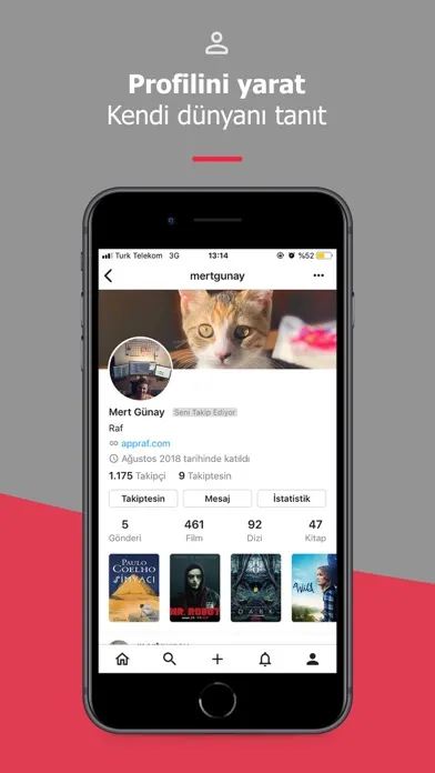 Screenshot di Raf: Find Movie, Serie, Book