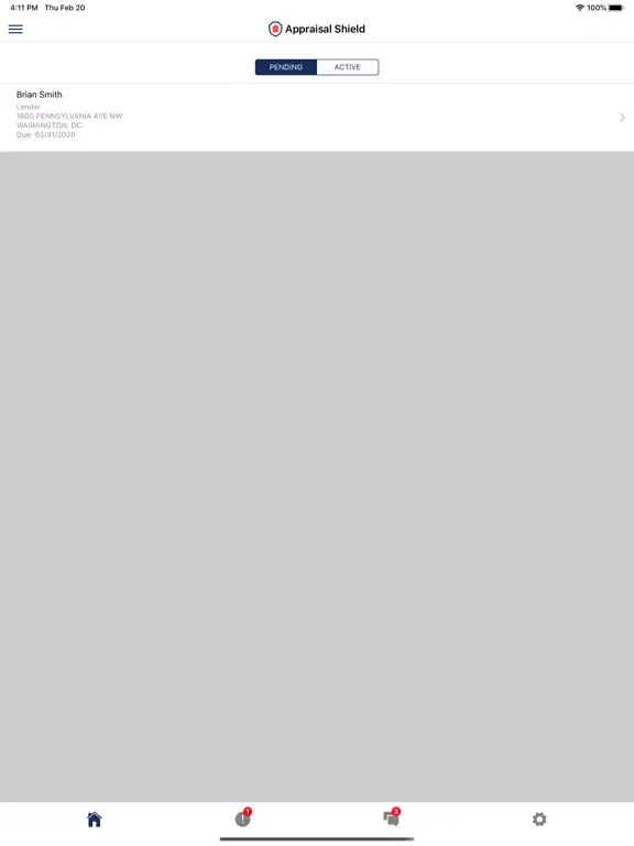 Capturas de tela do Appraisal Shield iPad 