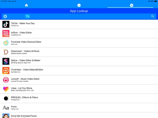 App Ratings and Review Monitor iPad  Screenshots