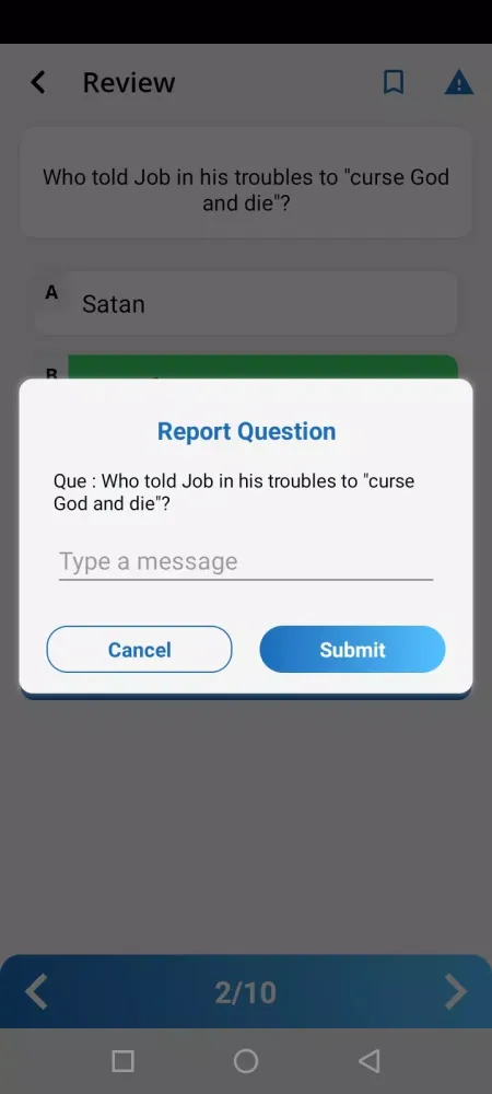 Reward Bible Quiz Screenshots