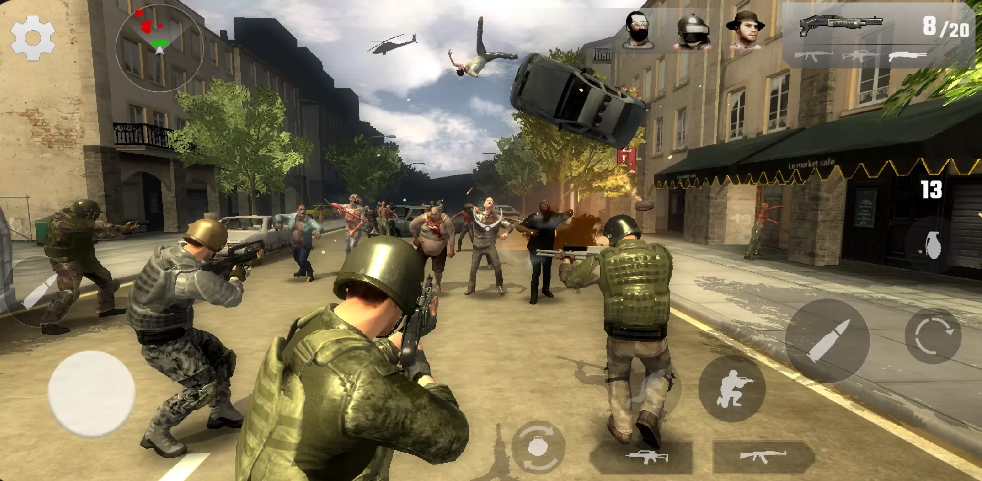 TOTAL ASSAULT: Zombie Massacre Screenshots