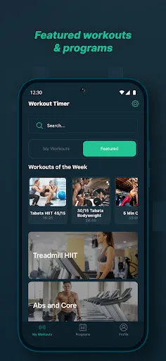 Workout Timer: Intervals & TUT Screenshots