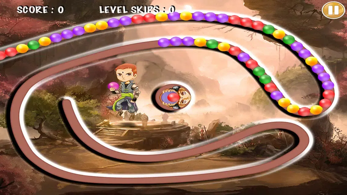 Capturas de tela do Brave Warriors - Palm Loops with Hot Spot Marbles