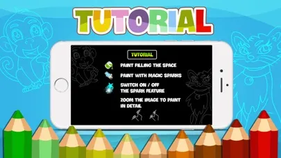 تصاویر KidsPaint - Coloring Cool Animals to Relax
