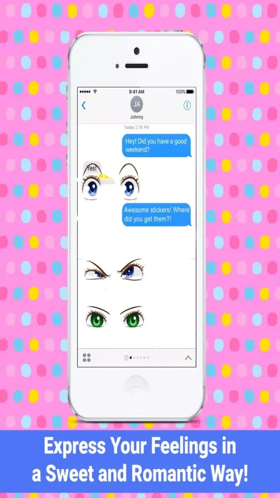 Eye Expressions - Emojis for Chat স্ক্রিনশট