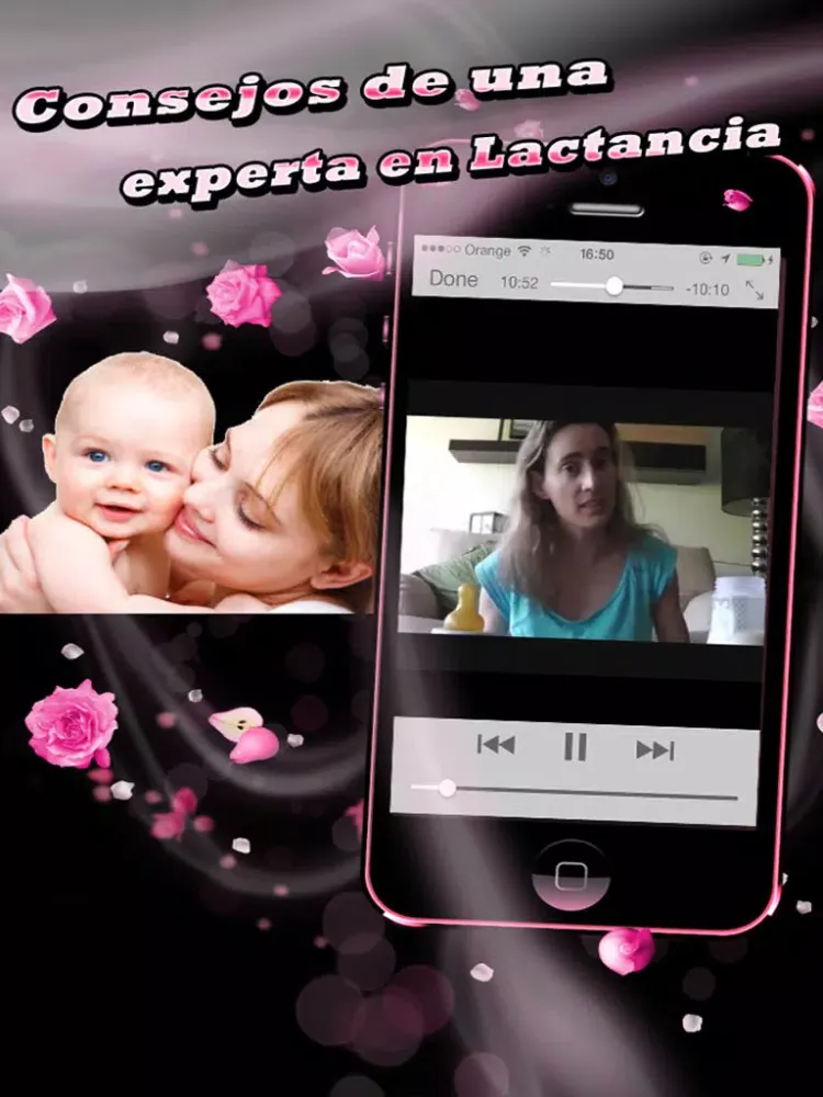Скриншоты SOS Lactancia - Guía en Vídeos Sobre Lactancia Materna para Conectar con tu Bebe iPad 