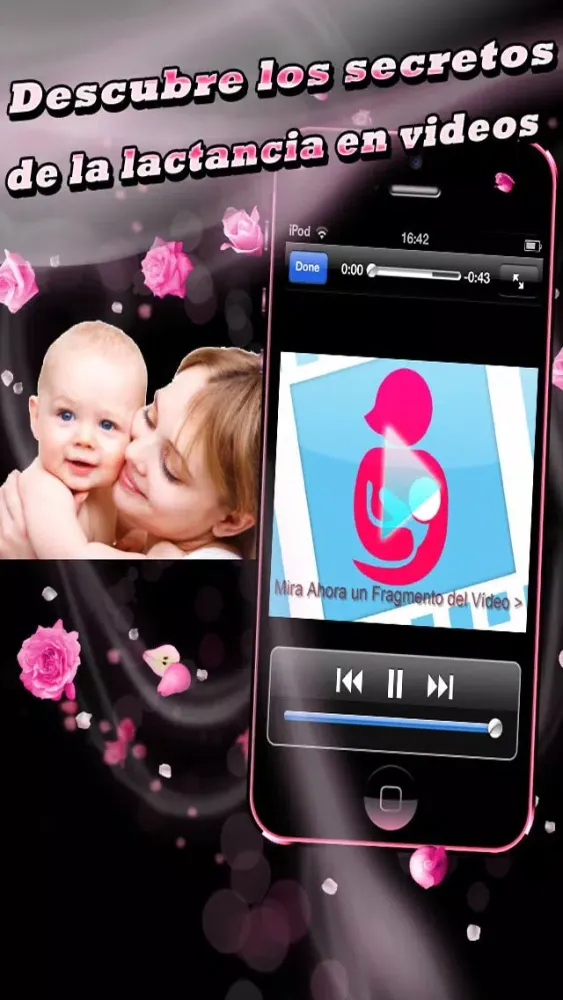 Скриншоты SOS Lactancia - Guía en Vídeos Sobre Lactancia Materna para Conectar con tu Bebe