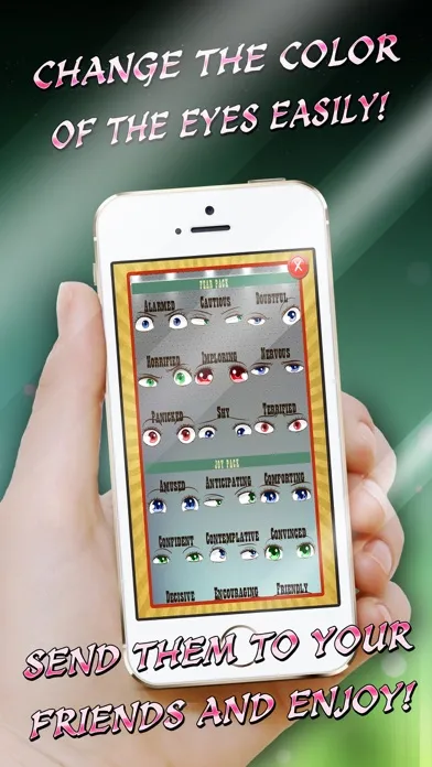 Mood Expressions - Eye Color Change স্ক্রিনশট