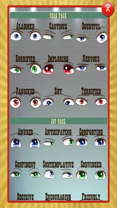 Mood Expressions - Eye Color Change স্ক্রিনশট