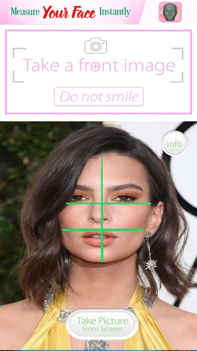 Measure Your Face Instantly Screenshots