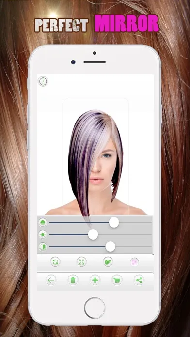 Perfect Mirror For a New Hair سکرین شاٹس