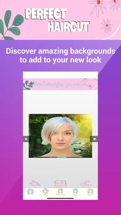 Capturas de tela do Your Perfect Haircut