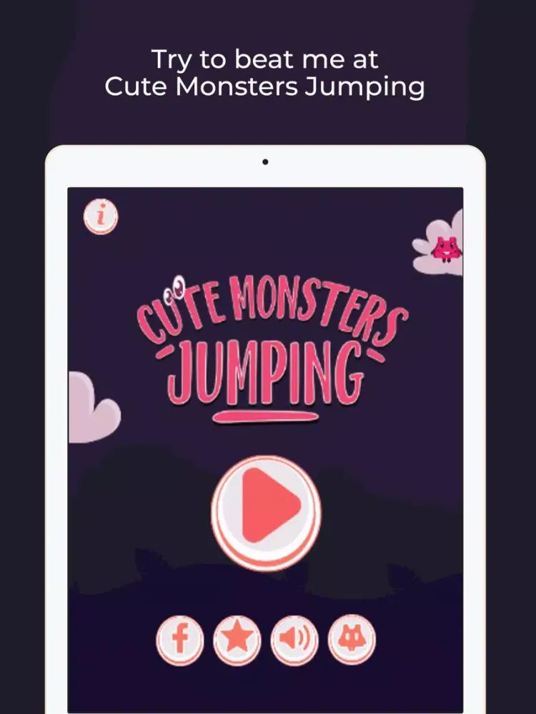 Zrzuty ekranu Cute Monsters Jumping iPad 