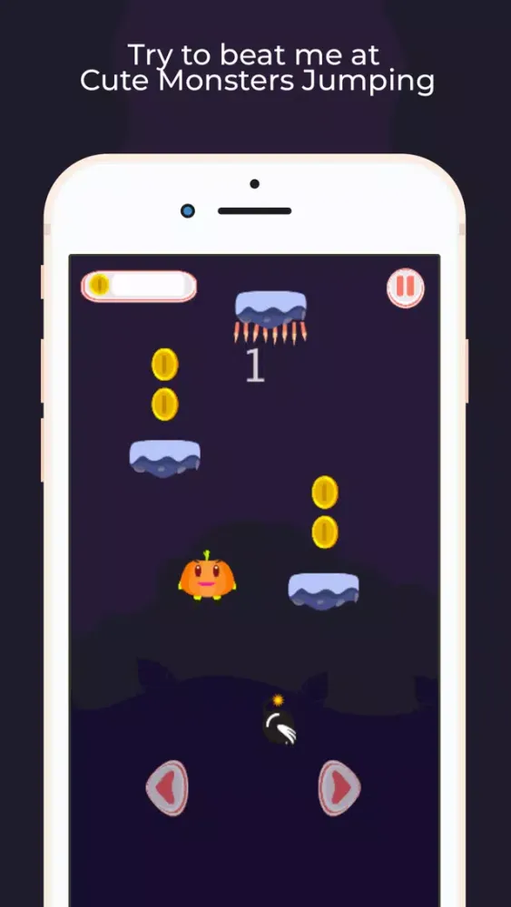 Zrzuty ekranu Cute Monsters Jumping