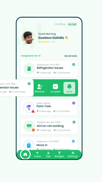 App-Work سکرین شاٹس