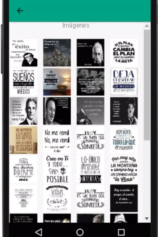 Frases motivadoras imagen Screenshots