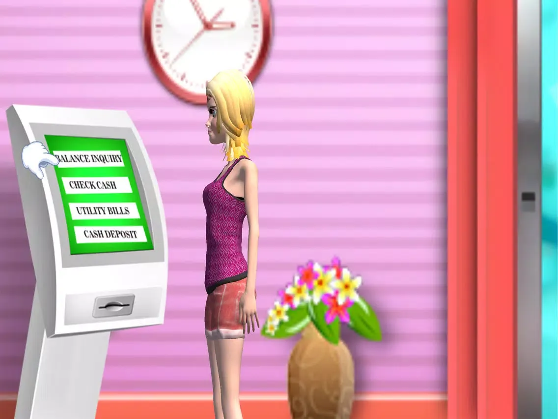 تصاویر Bank Cashier Cash Management iPad 