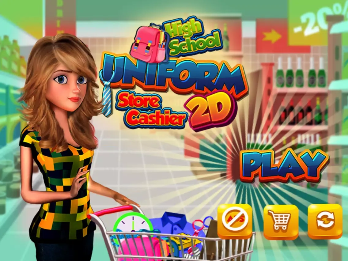 Screenshot di High School Girl Cash Register iPad 