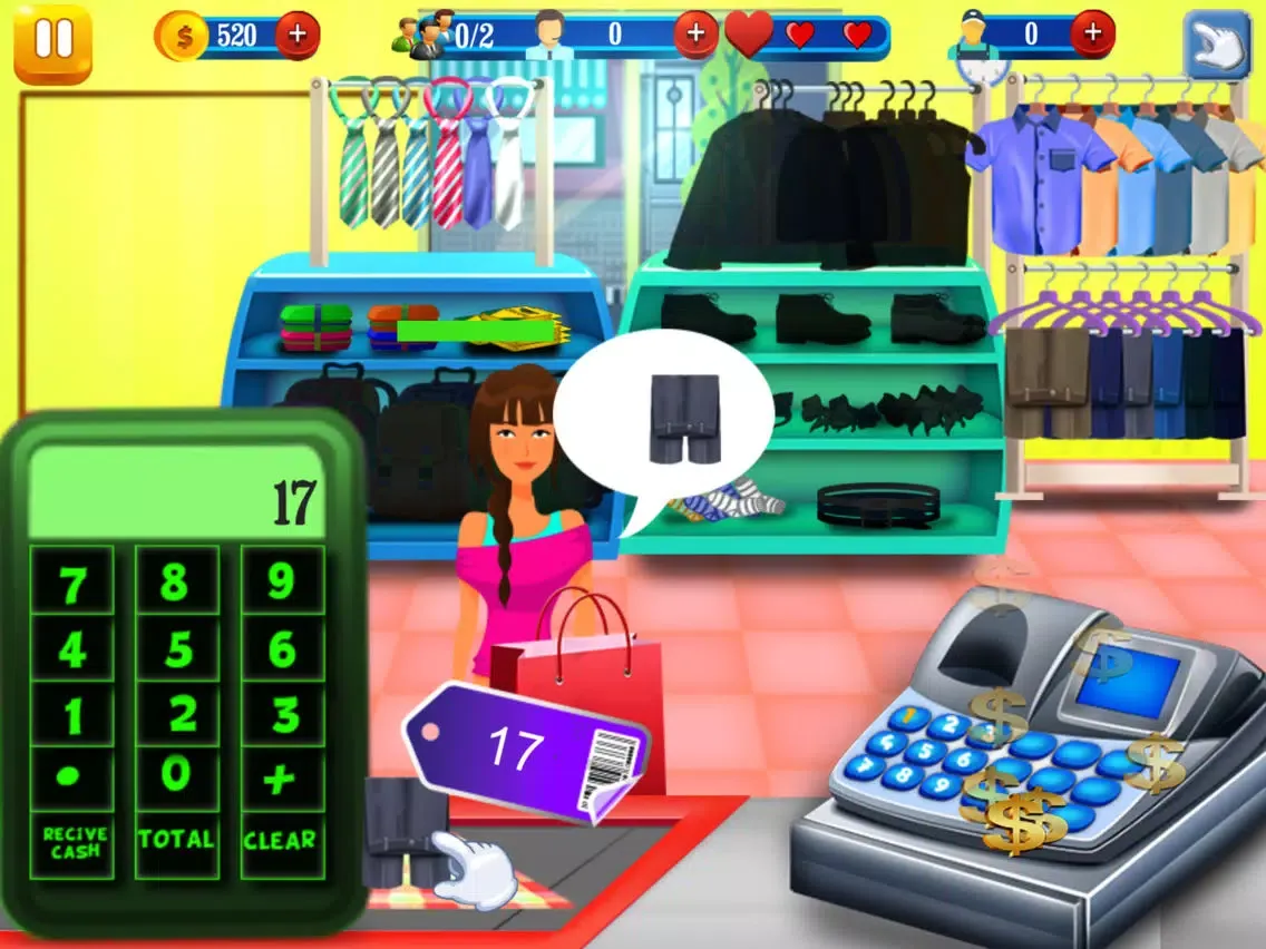 Screenshot di High School Girl Cash Register iPad 