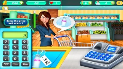 Ảnh chụp màn hình của Supermarket Shop Cash Register