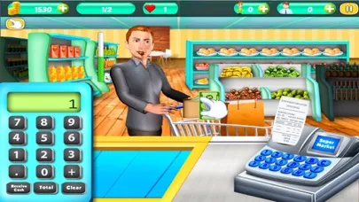 Ảnh chụp màn hình của Supermarket Shop Cash Register