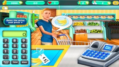 Ảnh chụp màn hình của Supermarket Shop Cash Register