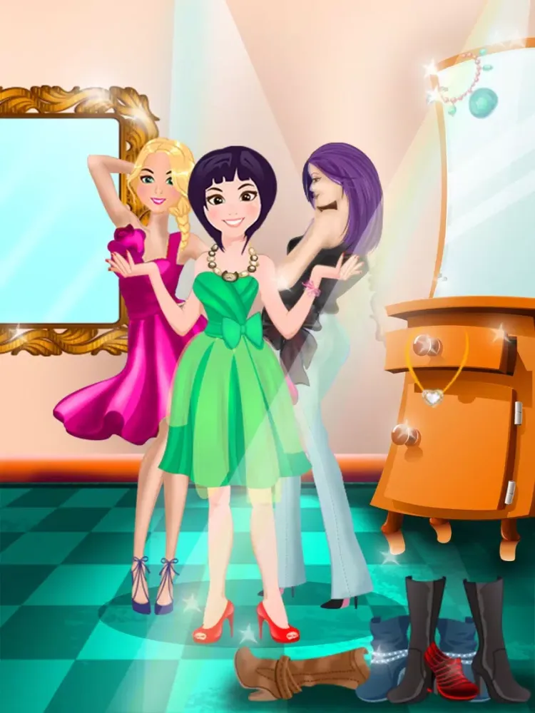 Supermodel Fashion Girls Salon iPad  سکرین شاٹس