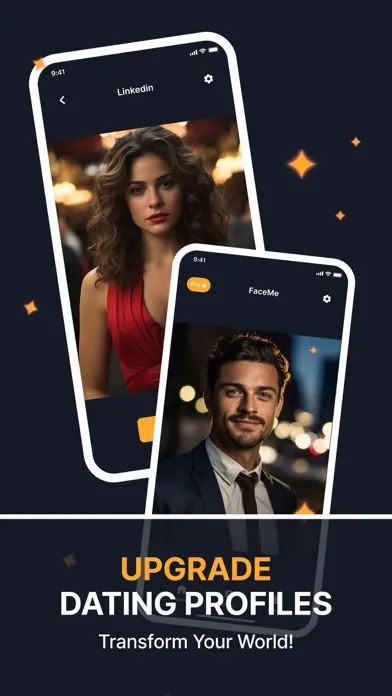 Captures d'écran de FaceMe: AI Headshot Generator