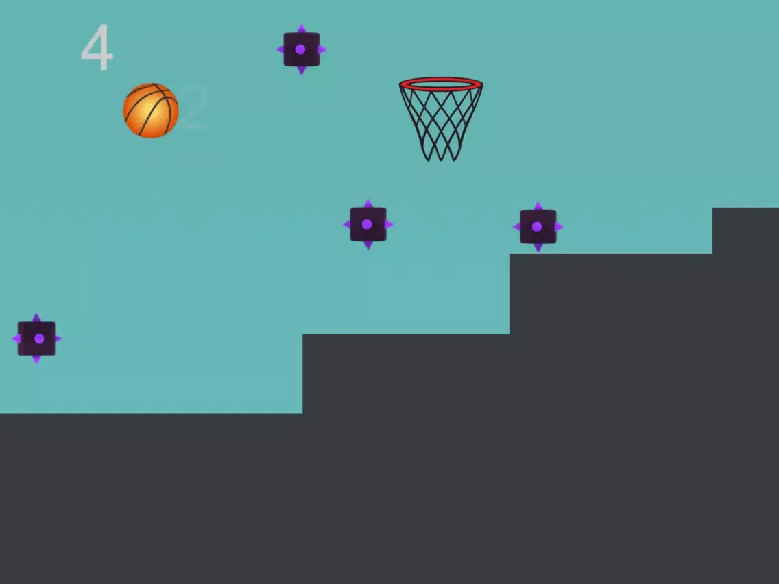 Flappy Basketball Jam iPad  سکرین شاٹس