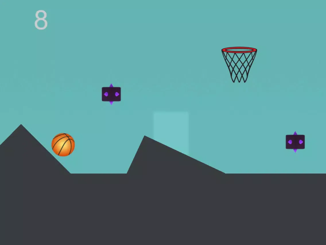 Flappy Basketball Jam iPad  سکرین شاٹس