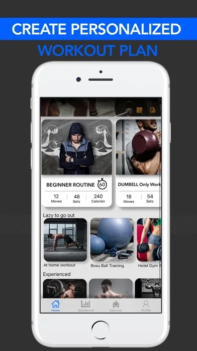 Fitzy AI Fitness & Workout App Screenshots