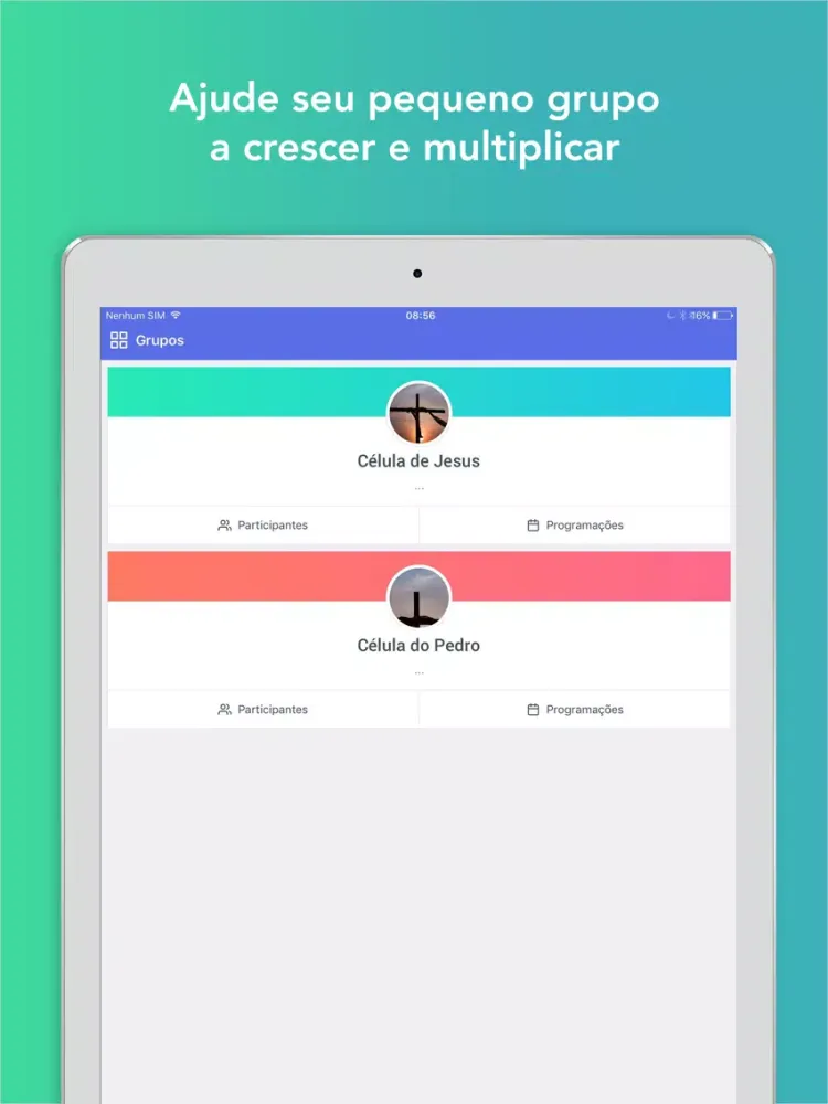 Capturas de pantalla de Apprisco Grupos iPad 