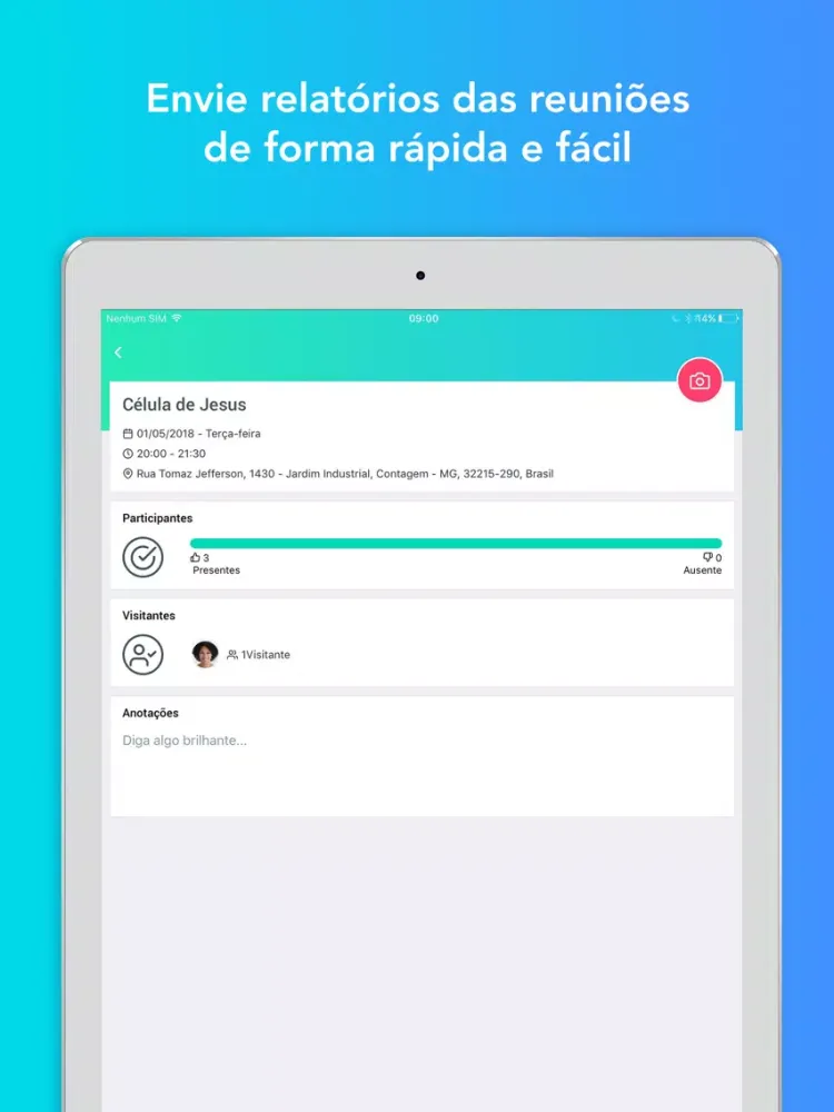 Capturas de pantalla de Apprisco Grupos iPad 
