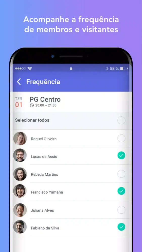 Capturas de pantalla de Apprisco Grupos
