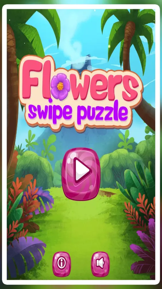 Flower Swipe Puzzle Screenshots